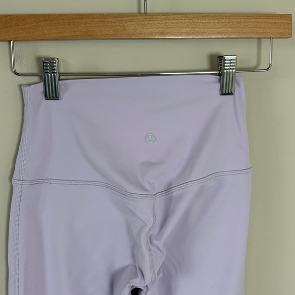 Lululemon Align High Rise Pant 28 inch Lavender Dew Legging Nulu Sz 4 - Picture 9 of 14